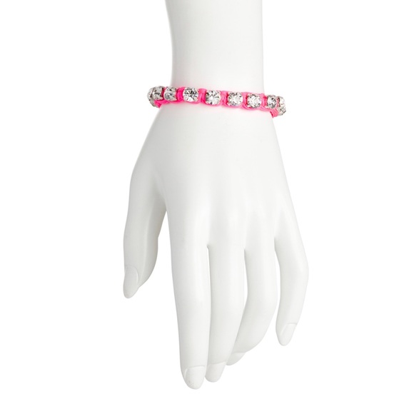 DANNIJO Ellen Pink Crystal Bracelet NWT - Picture 4 of 17